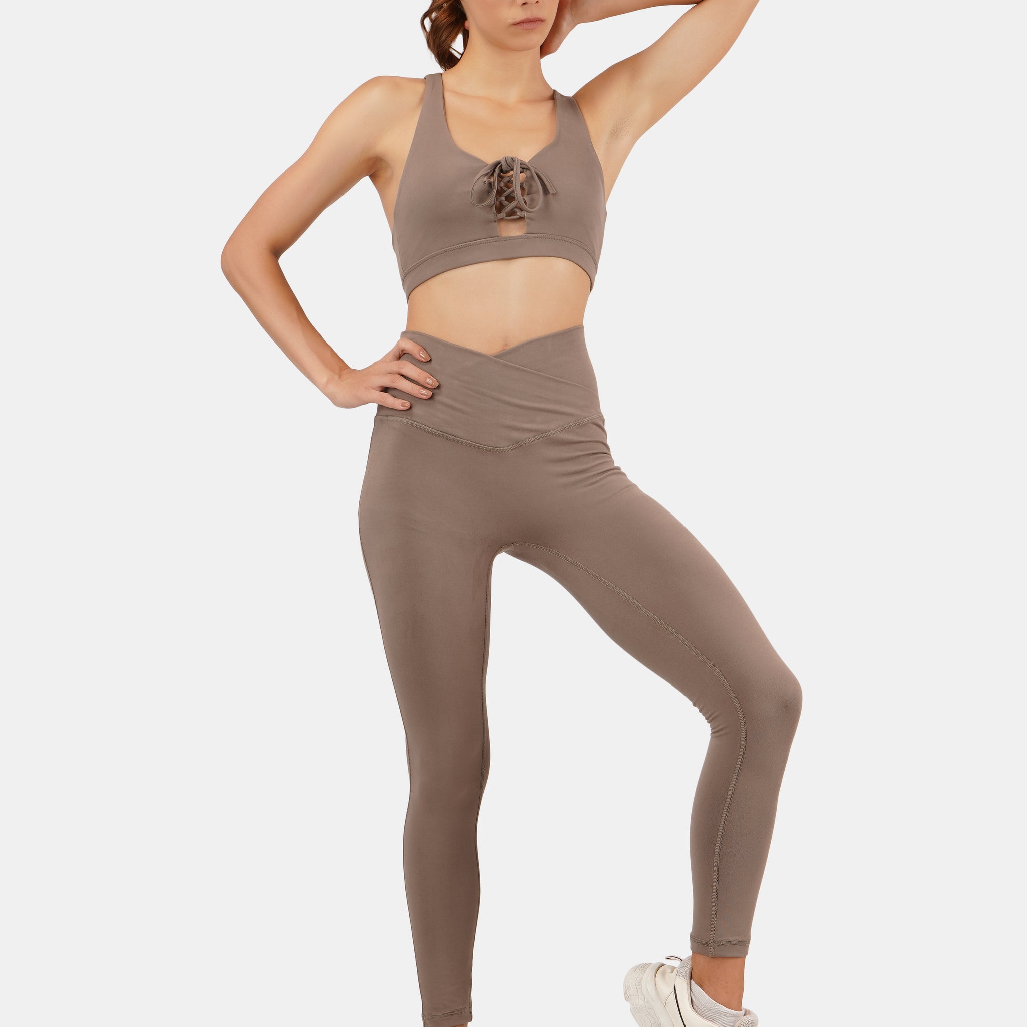 TieMeUp bra & FLAUNT leggings