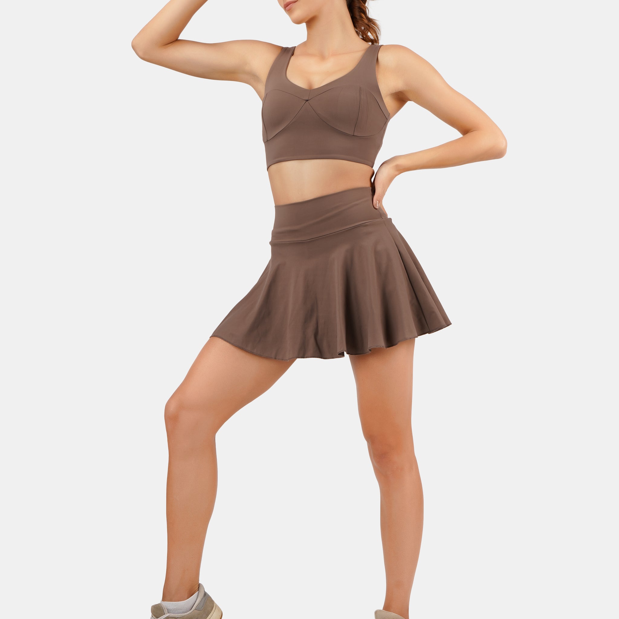 CONTOUR corset bra & VERVE active skirt