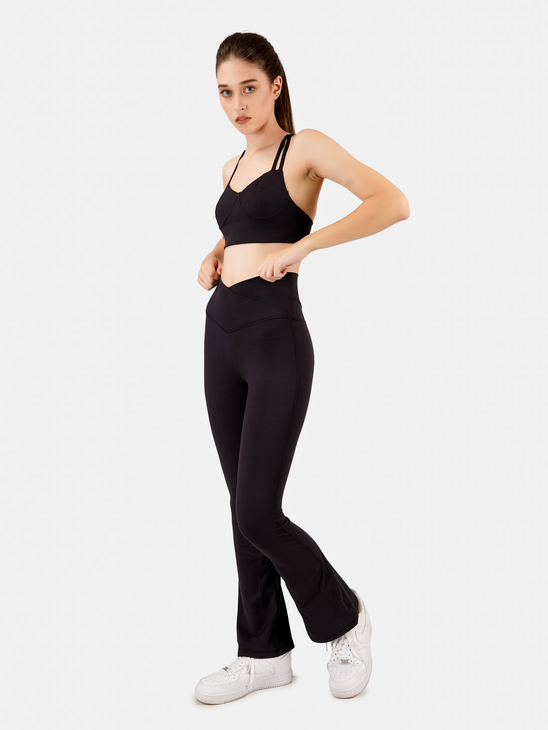 CoreLuxe bra & Sculpt Flares