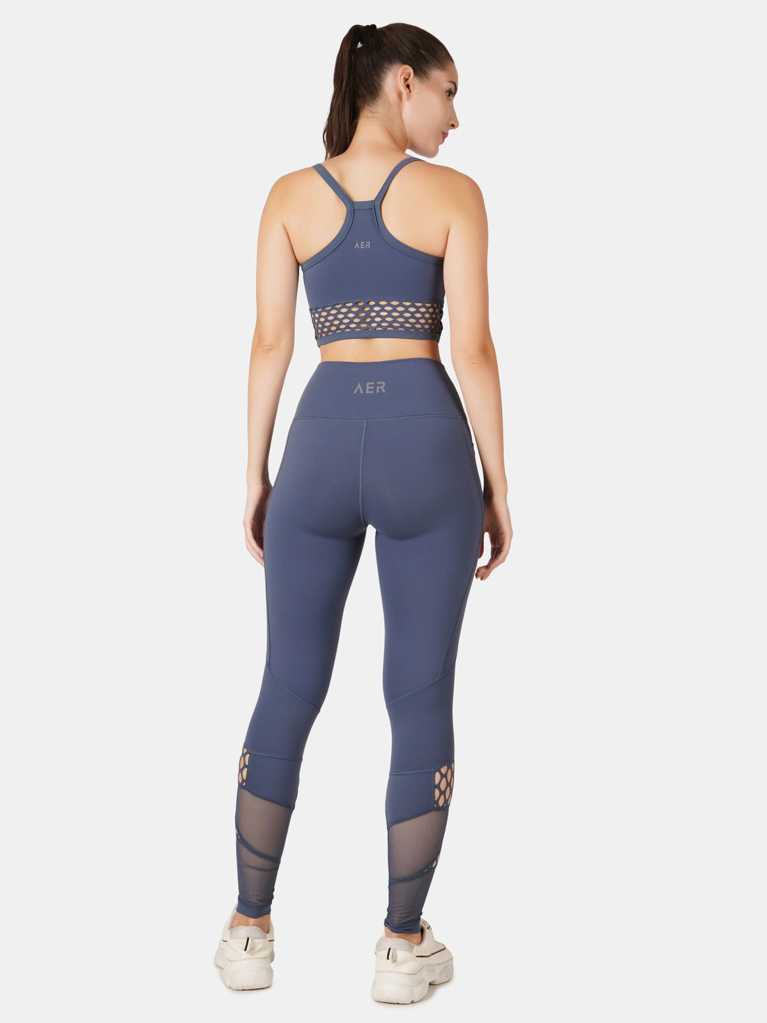 VITALITY laser-cut longline bra and Leggings